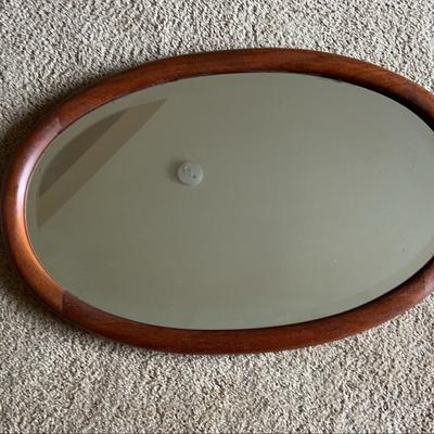 Antique Oval Mirror