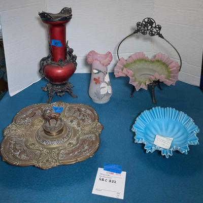5 Antique Decorative Items 