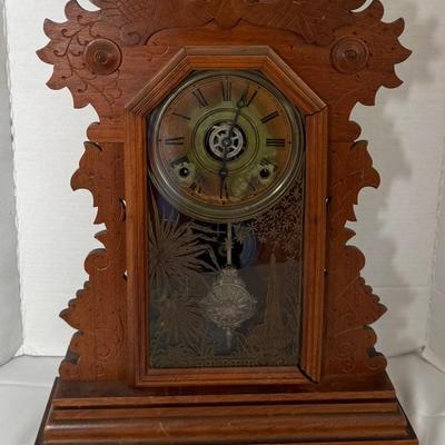 Antique E. ingraham Mantel clock