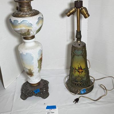 Two Antique Lamps