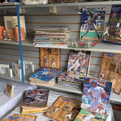 Sports Magazines And Collectible Figures
