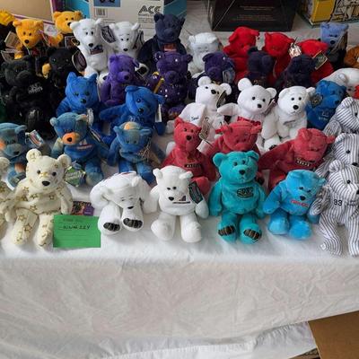 Sport Beanie Babies Bears