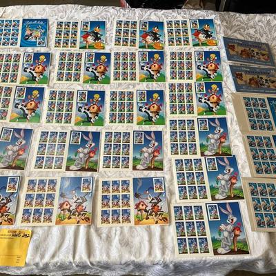 Looney Tunes U.S. Postage Stamps 