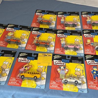 The Simpson Johnny Lightning Collectible Die-Cast Cars