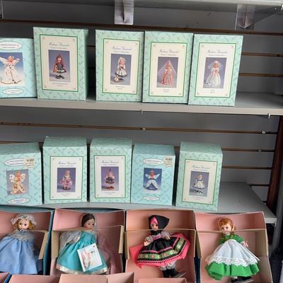 Madame Alexander And Walt Disney Classic Dolls In Boxes