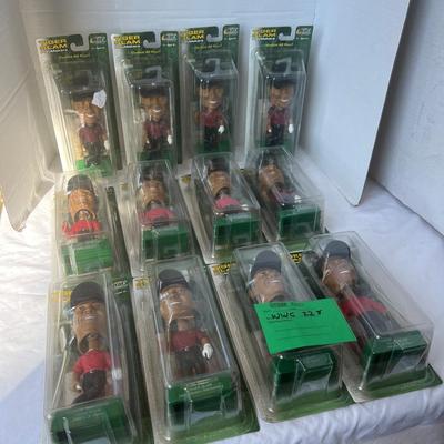 Tiger Slam Play Makers Tiger Woods Bobble Heads New In Package