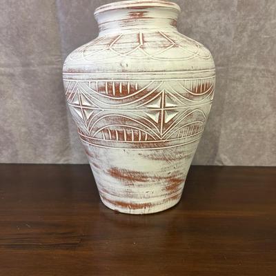 Painted Pottery Vase