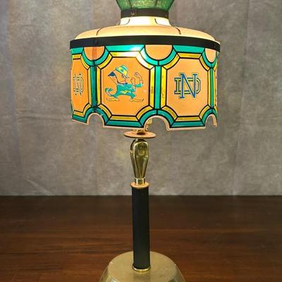 University of Notre Dame Desk Lamp