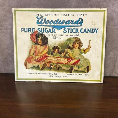 Vintage Woodward’s Metal Candy Advertisement 