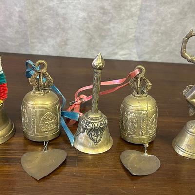 Asian Inspired Assorted Bells & Wind chimes Set