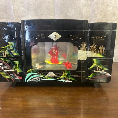 Asian Musical Jewelry Box