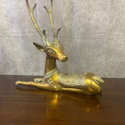 Heavy Brass Deer