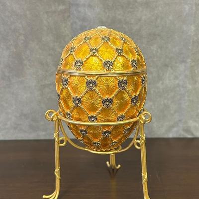 Imperial Coronation Fabergé Egg Container