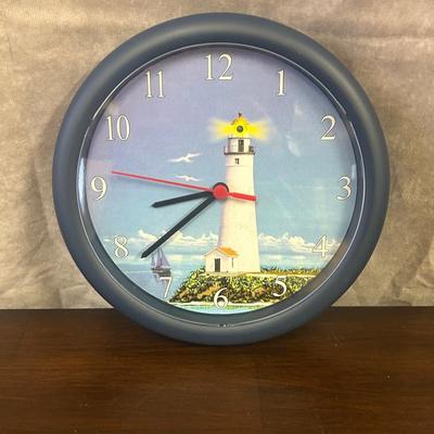 Lighthouse Themed Wall Clock