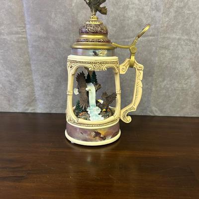 Ted Blaylock Illuminated Sculptural Stein