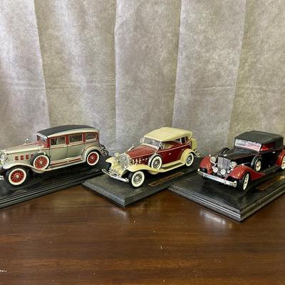 3-Car Model Car Set