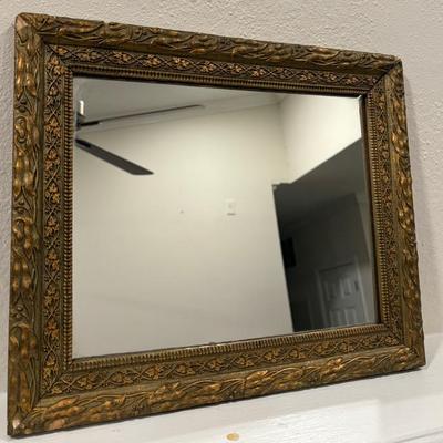 Vintage French Gilt Rococo Mirror