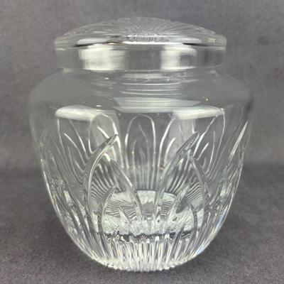 Lenox - Saratoga Clear - Lidded Crystal Candy Jar