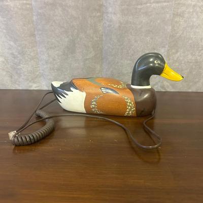 Vintage Wooden Duck Phone
