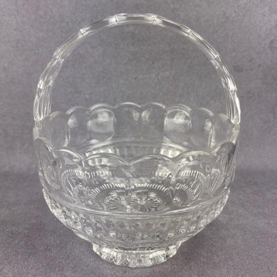 Fifth Avenue - Handled Crystal Basket