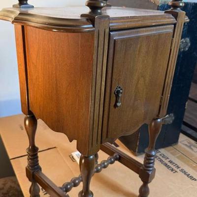 Vintage smoking stand