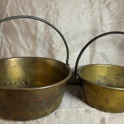 Brass ash buckets