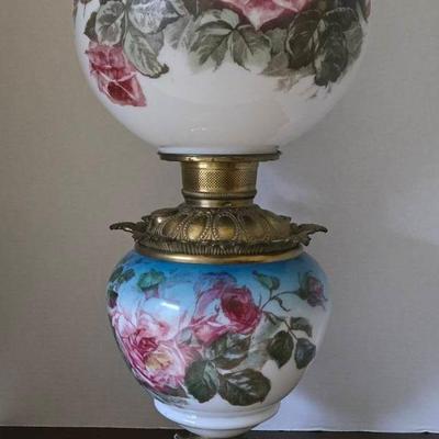 Vintage Hurricane Lamp