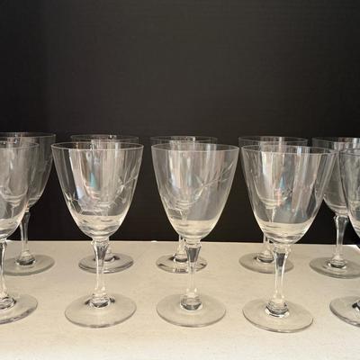 10 Vintage Wine Glasses