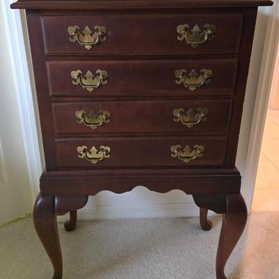 Queen Anne Style Silver Chest