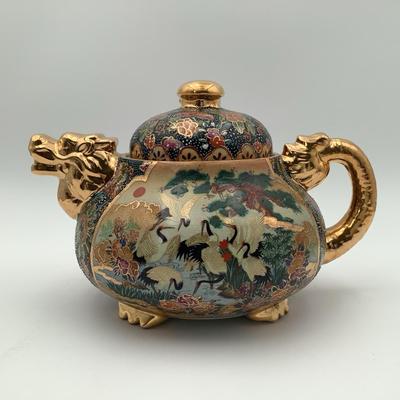 Satsuma Dragon Teapot 