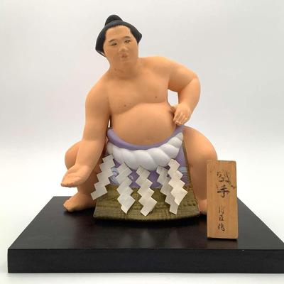 Vintage Genuine Hakata Doll Sumo Wrestler 
