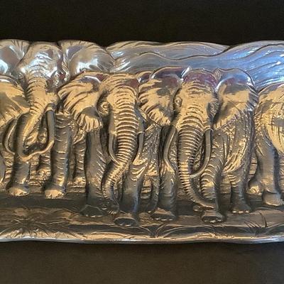 Vintage Arthur Court Elephant Tray