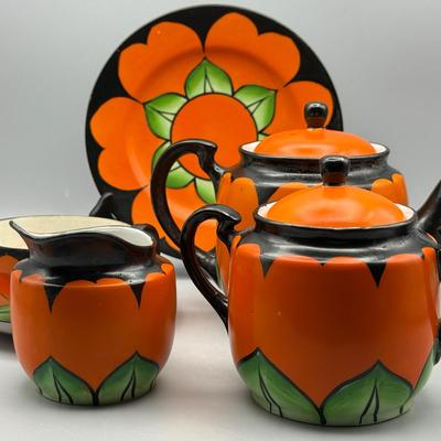 MCM Meito China Hand Painted Lusterware
