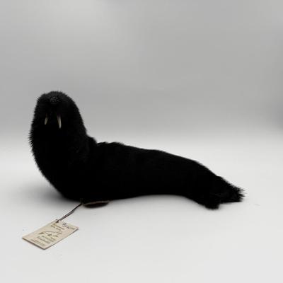 Vintage Inuit Stuffed Toy made of Real Seal Skin 