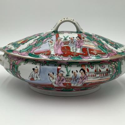 Rose Medallion Tureen 