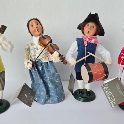Byers' Choice Colonial Williamsburg Musicians