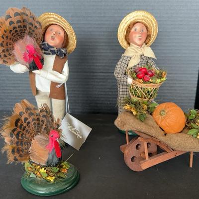 Williamsburg Byers Choice Thanksgiving Set(4 Piece))
