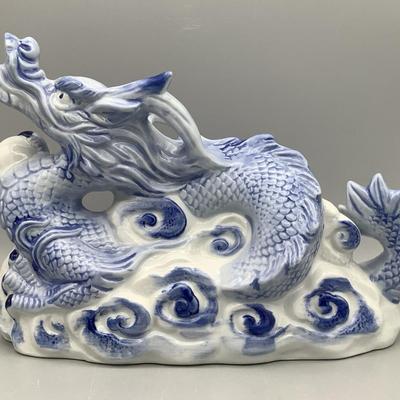 Japanese Porcelain Dragon From Andrea By Sadek 