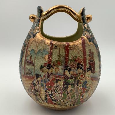 Satsuma Bucket Vase