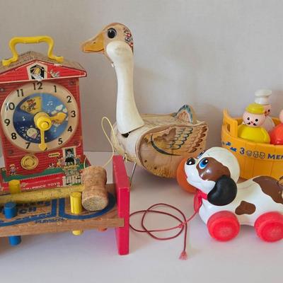 Vintage Fisher Price & Playskool Toys
