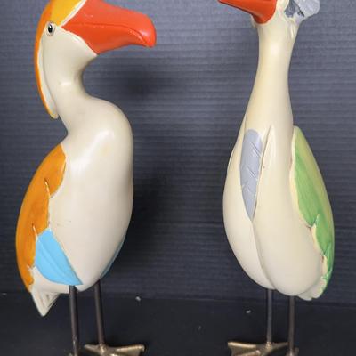 2Wooden Coastal Wooden Birds