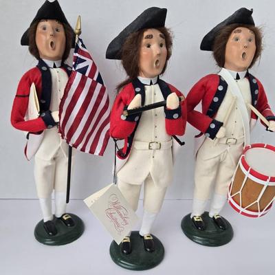 Byers' Choice Colonial Williamsburg Patriots