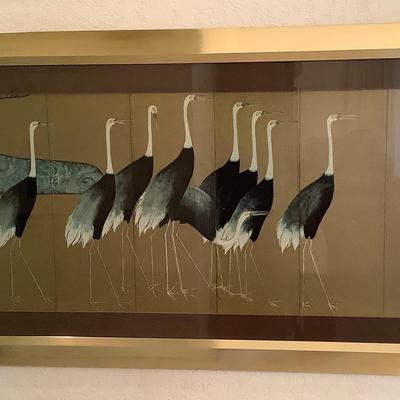 “Cranes” By Ogata Korin 