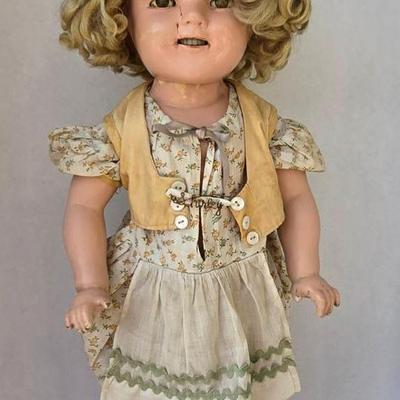 1930s 22 Inch Shirley Temple Doll
