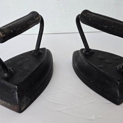 Antique Cast Iron Sad Irons