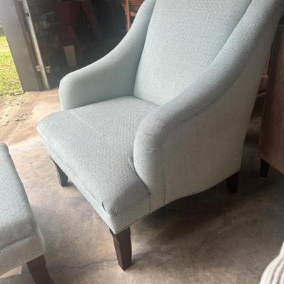 Sale Photo Thumbnail #8: Like new Bassett chair and  ottoman 