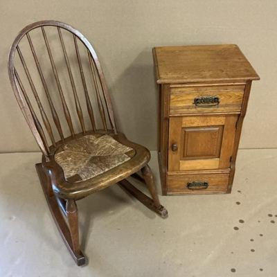 Rocker & Nightstand Set 