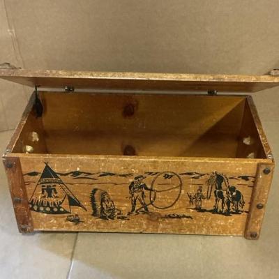 Old Western Chest
