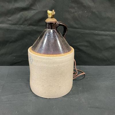 Pottery Jug Lamp