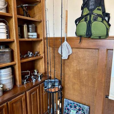 Sale Photo Thumbnail #35: Fishing Rods and Reels